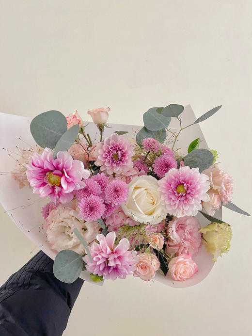 【周四秒杀】粉色混搭瓶插花59.8元 商品图0