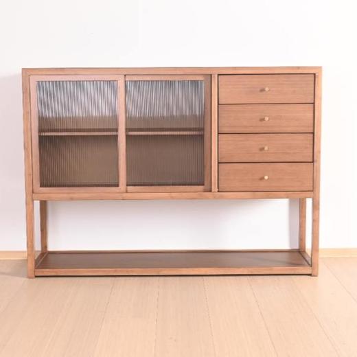 祥福家居/厂家直发  不包邮 百搭边柜新中式简约餐边多功能收纳置物柜 商品图4