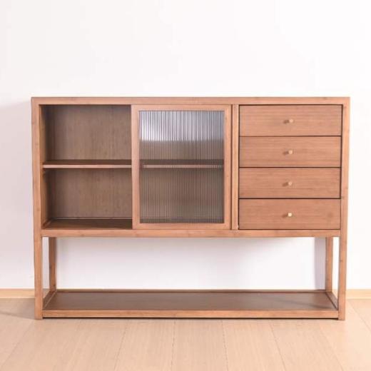 祥福家居/厂家直发  不包邮 百搭边柜新中式简约餐边多功能收纳置物柜 商品图3