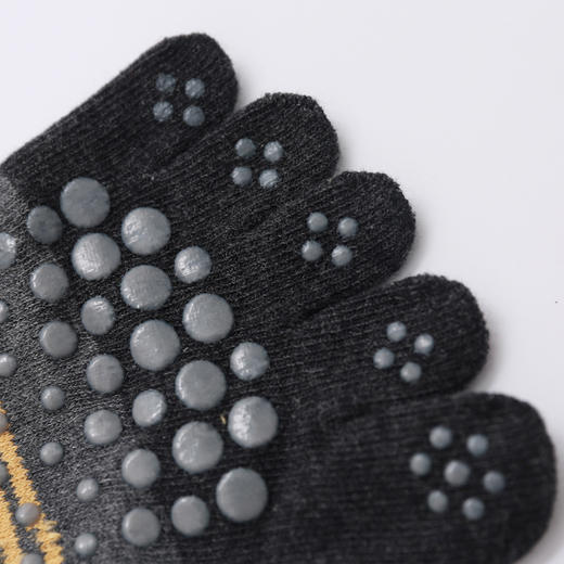 【新品】拼色五指分趾健身地板袜瑜伽普拉提袜防滑舞蹈露背袜 商品图3