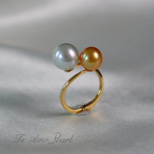 【铭刻】系列 海水珍珠戒指/吊坠 商品图0