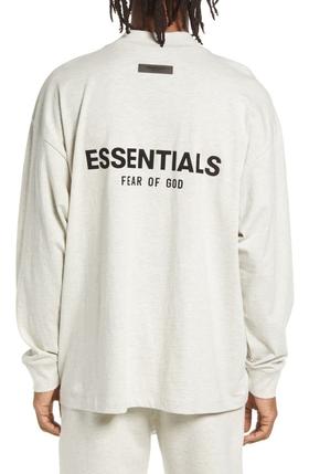 Essentials logo 男士长袖T恤 ￥540直邮到手！