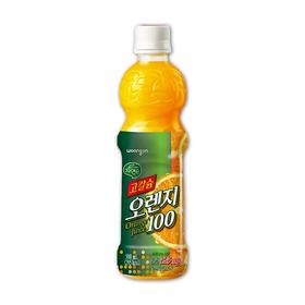 熊津高钙鲜橙饮料500ml