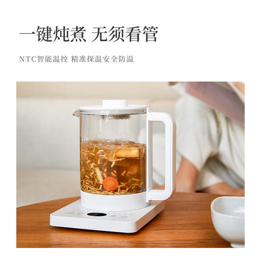 【清心湖甄选】欧莱克养生壶1.5L*1个（316底盘或陶瓷底盘+304滤网，底盘随机发货不接受指定） 商品图1