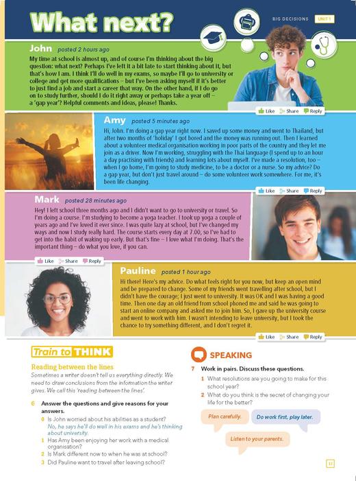 新拓展系列外研思辨英语青少版(学生包)(3A)(点读版)（学生用书+练习册） 商品图4