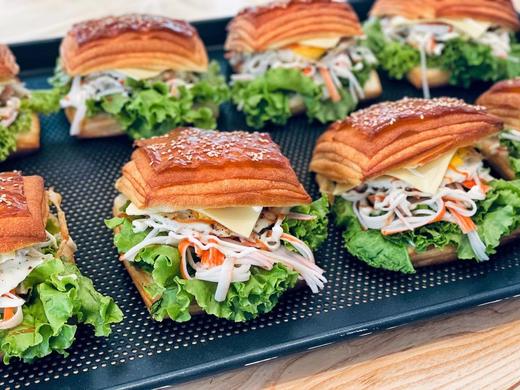 酥酥蟹柳可颂三明治11:30出货 商品图0
