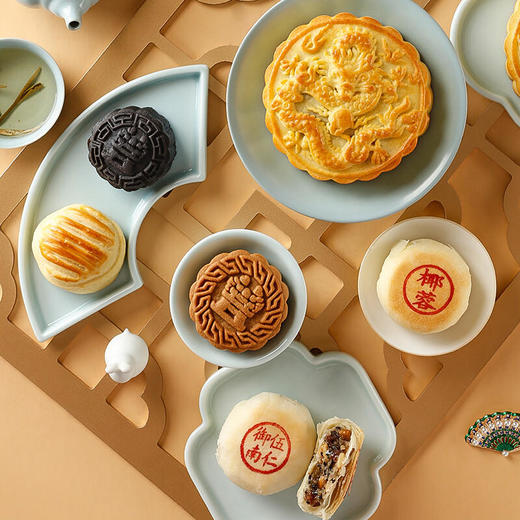 御茶膳房龙镇九州（从）月饼礼盒 商品图4