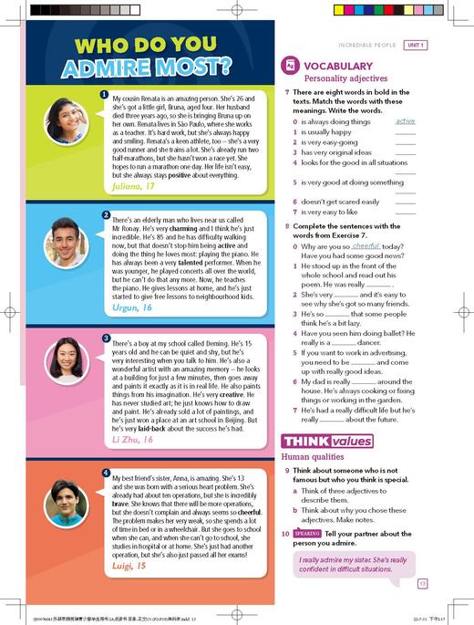 新拓展系列外研思辨英语青少版(学生包)(2A)(点读版)（学生用书+练习册） 商品图4