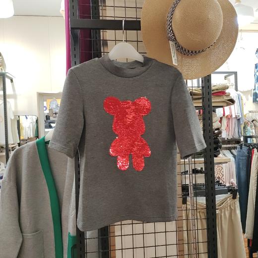 女中袖T611386 商品图0