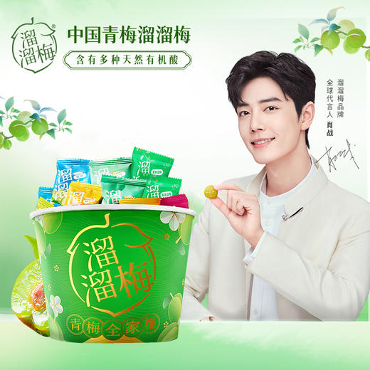 【肖战推荐】溜溜梅 六味青梅全家桶480g零食年货大礼包乌梅 商品图0