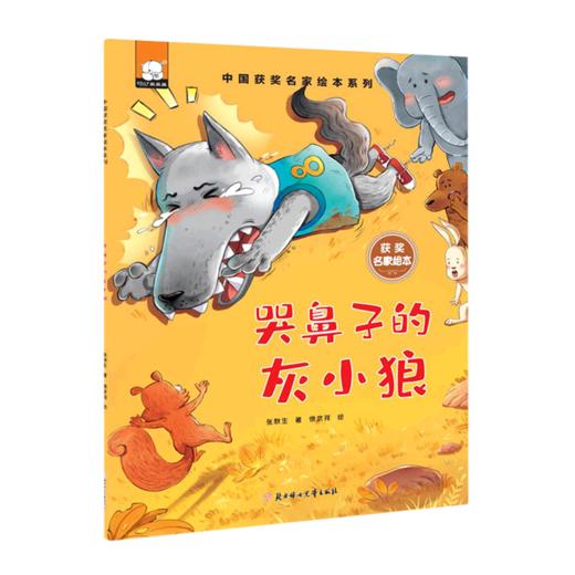 哭鼻子的灰小狼/中国获奖名家绘本系列 商品图0