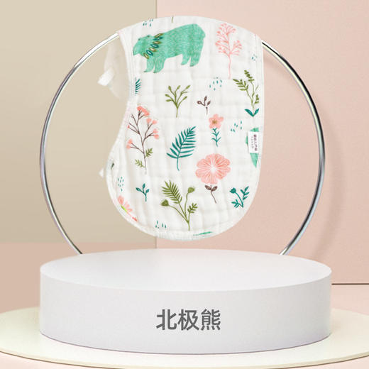 【限时特惠】婴儿拍嗝巾垫肩防吐奶超软宝宝围兜小方巾新生儿口水巾 商品图8