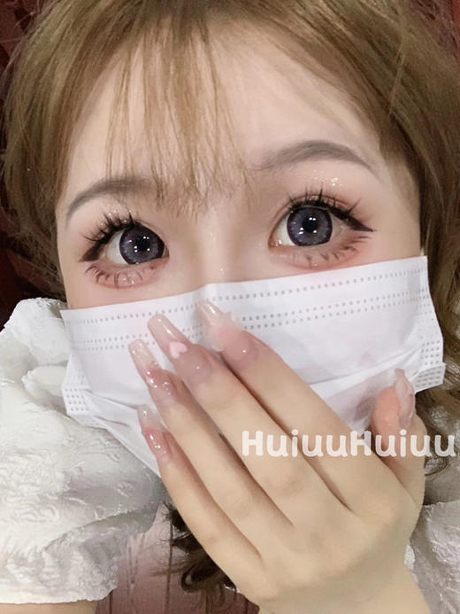 【大直径】Agenscolor-波斯菊紫14.5mm【年抛0-1000度 无525/575】 商品图4