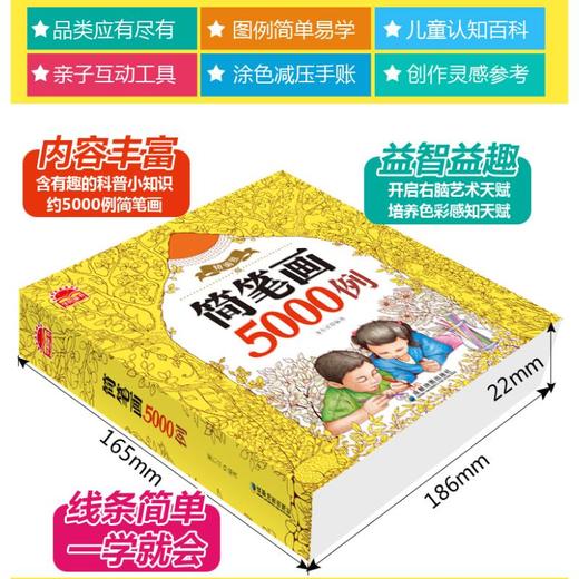 简笔画5000例 精编版 商品图1