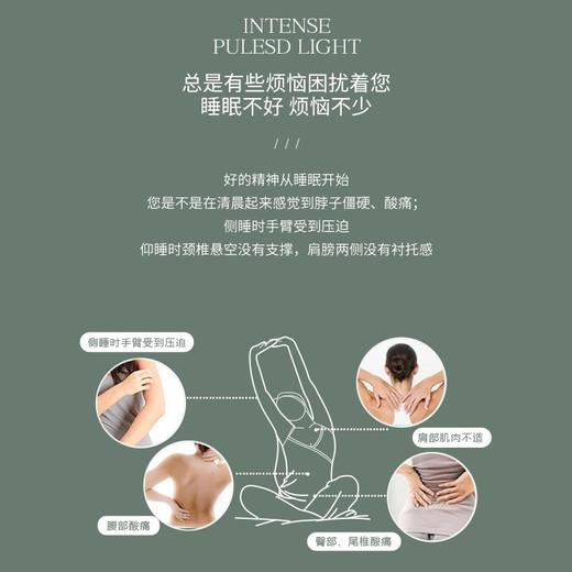 【养生颈椎枕】颈椎艾草胡麻枕 圆枕方枕二合一 可拆分使用枕头护颈   全艾内芯一枕多用  艾草枕头 商品图1