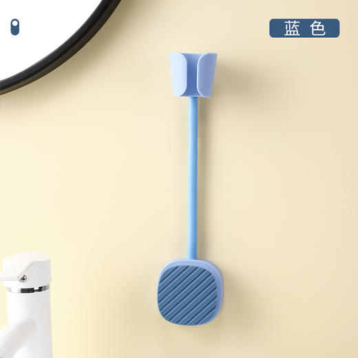 懒人轻奢吹风机支架免手拿固定风筒解放双手电吹风机免打孔壁挂架 商品图7