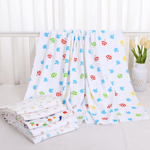 【限时特惠】婴幼儿纯棉包被包单裹布初生春秋冬季薄款襁褓抱被产房包巾新生用品 商品图3