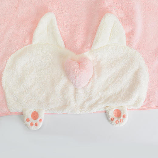 【柯基加大加厚浴巾】可裹家用情侣男吸水大毛巾裹巾套装 商品图4