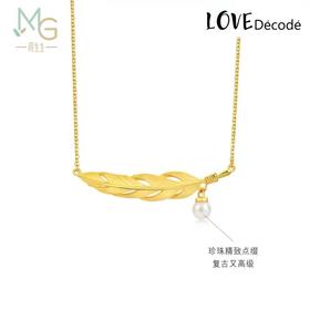 周生生 羽毛项链