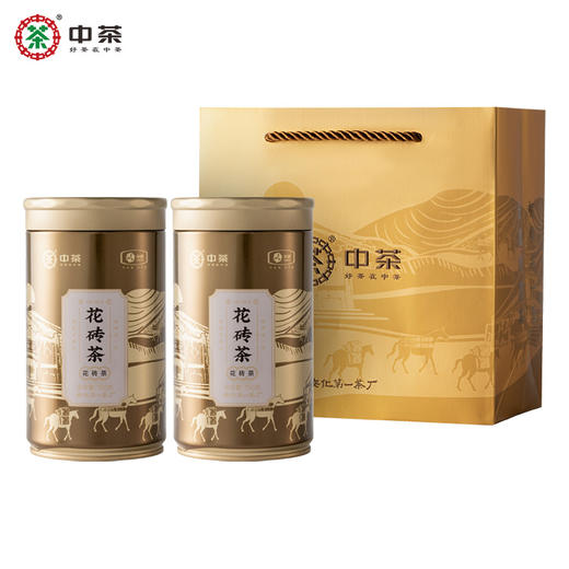 中茶HT5032花砖茶150g安化黑茶便携装 商品图3