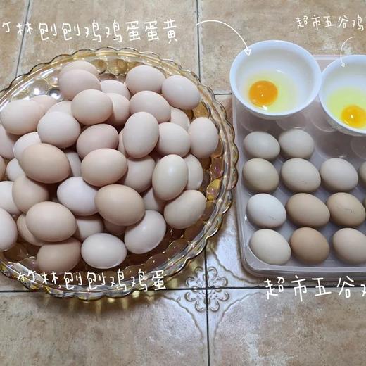 顺丰快递【竹林大散养刨刨鸡蛋】蓄天地之灵气 承天然之滋养 沉淀时间的味道 蛋黄细腻 蛋清Q弹 30枚 商品图4