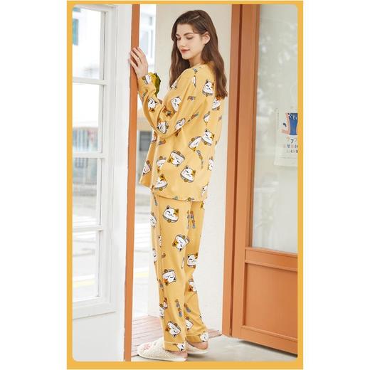 3楼美标针织长袖套装家居服83835 商品图1