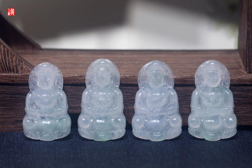 天然翡翠【观音】   配精美挂绳 商品图2