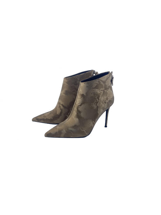 SAFICOO  秋冬新款 真皮高跟尖头 细跟短靴 商品图2