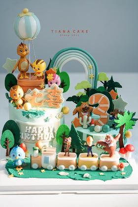 玩具总动员翻糖定制