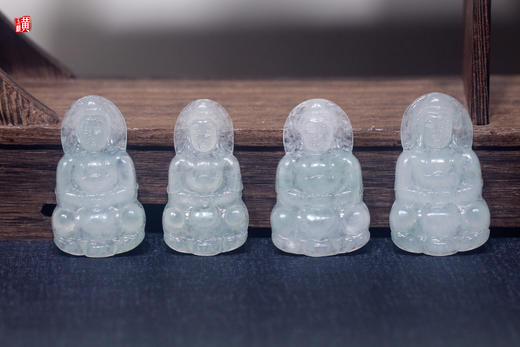 天然翡翠【观音】   配精美挂绳 商品图3