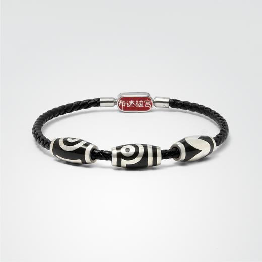 布达拉宫天珠手绳（单颗银天珠款） 商品图1