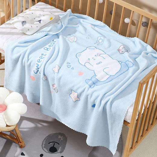 【限时特惠】婴儿卡通印花盖毯亲肤绒游泳宝宝浴巾批发儿童浴巾 商品图8