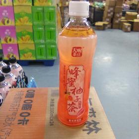 天喔蜂蜜柚子茶瓶装500ml 柚子红了