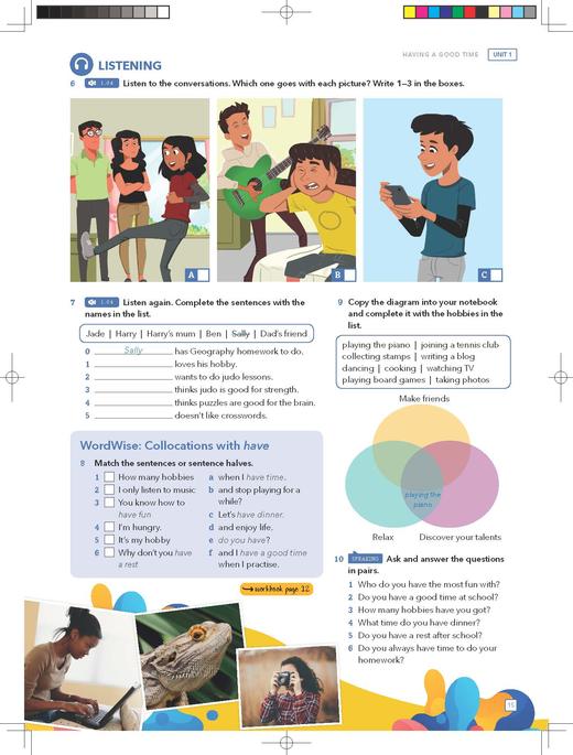 新拓展系列外研思辨英语青少版(学生包)(1A)(点读版)（学生用书+练习册） 商品图7