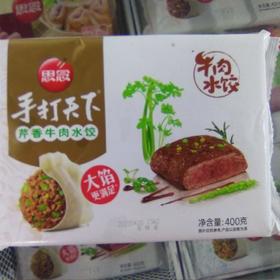 思念水饺手打天下袋装400g 芹菜牛肉