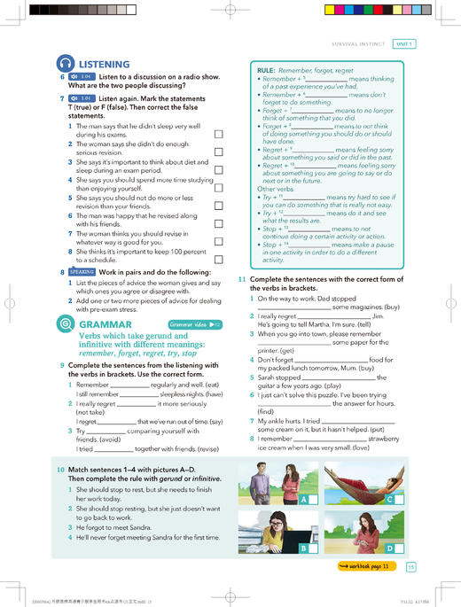 新拓展系列外研思辨英语青少版(学生包)(4A)(点读版)（学生用书+练习册） 商品图6