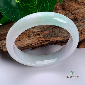 派瑞翡翠 翡翠手镯 糯种 绿色