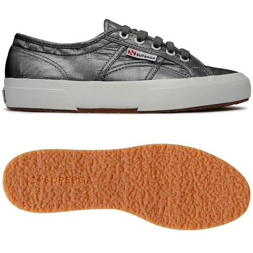 【2026新春专享】SUPERGA亮面系带防滑休闲鞋（瑕疵品不退不换） 商品图1