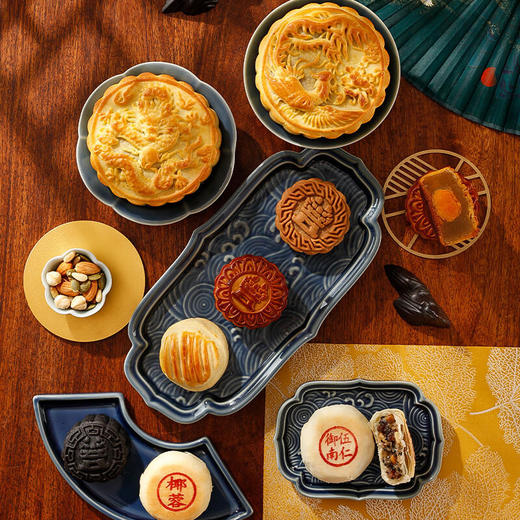 御茶膳房龙镇九州（从）月饼礼盒 商品图2