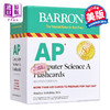 【中商原版】Barron巴朗备考 AP Computer Science A Flashcards 美国大学预修课程AP 计算机科学A卡片 第二版 英文原版进口 商品缩略图0