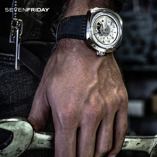 SevenFriday V系列皮带机械男表V1-01 商品图4