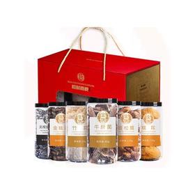 金唐应时而食礼盒650G（糯耳+金钱菇+竹荪+姬松茸+牛肝菌+黑木耳