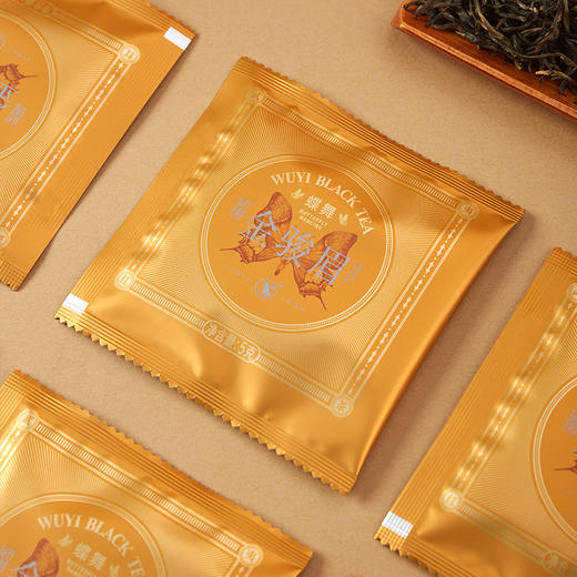 武夷星蝶舞金骏眉礼盒花香型金俊眉武夷红茶叶180g送礼礼盒款 商品图3