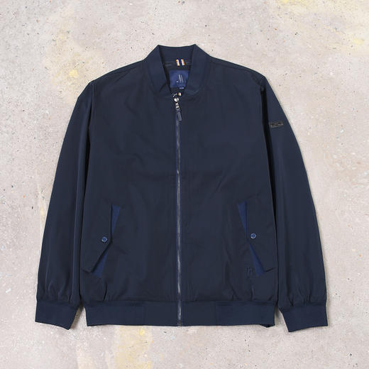 H@ZZYS 春季新款 皮标金属字母 棒球领风衣夹克外套 Z-9609 商品图4