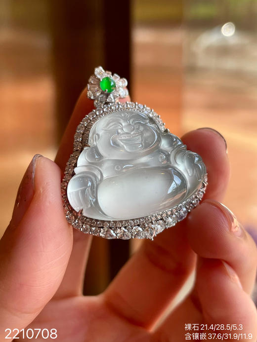 2210708，玻璃佛公吊坠，66999 商品图0
