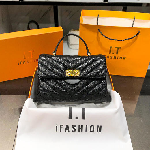 ZXPJ9832新款潮流时尚简约气质百搭手提单肩斜挎小方包 商品图3