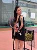致命女人优雅小黑裙风格运动网球裙 商品缩略图3
