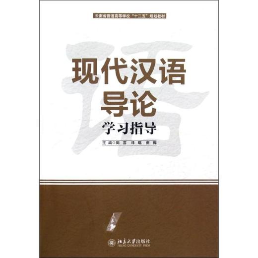 现代汉语导论学习指导 商品图0