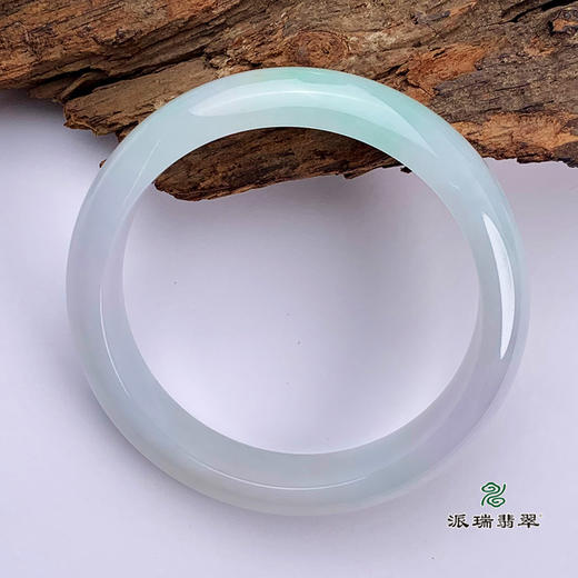 派瑞翡翠 翡翠手镯 糯种 绿色 商品图2