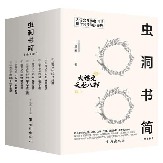 虫洞书简 套装8册 王溢嘉 著 问世二十载 深刻影响两代人的心灵与成长之书 这是一本为你打造满分作文的书 青少年心理学 商品图0